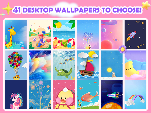 Kids Smart Phone for Girls, Toddler Unicorn Phone Toys for 3-8 Year Old Girl