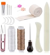 Jupean Book Binding Kits 24 Pcs bookbinding kit Bookbinding Supplies with Bone Folders Tool Bindi...