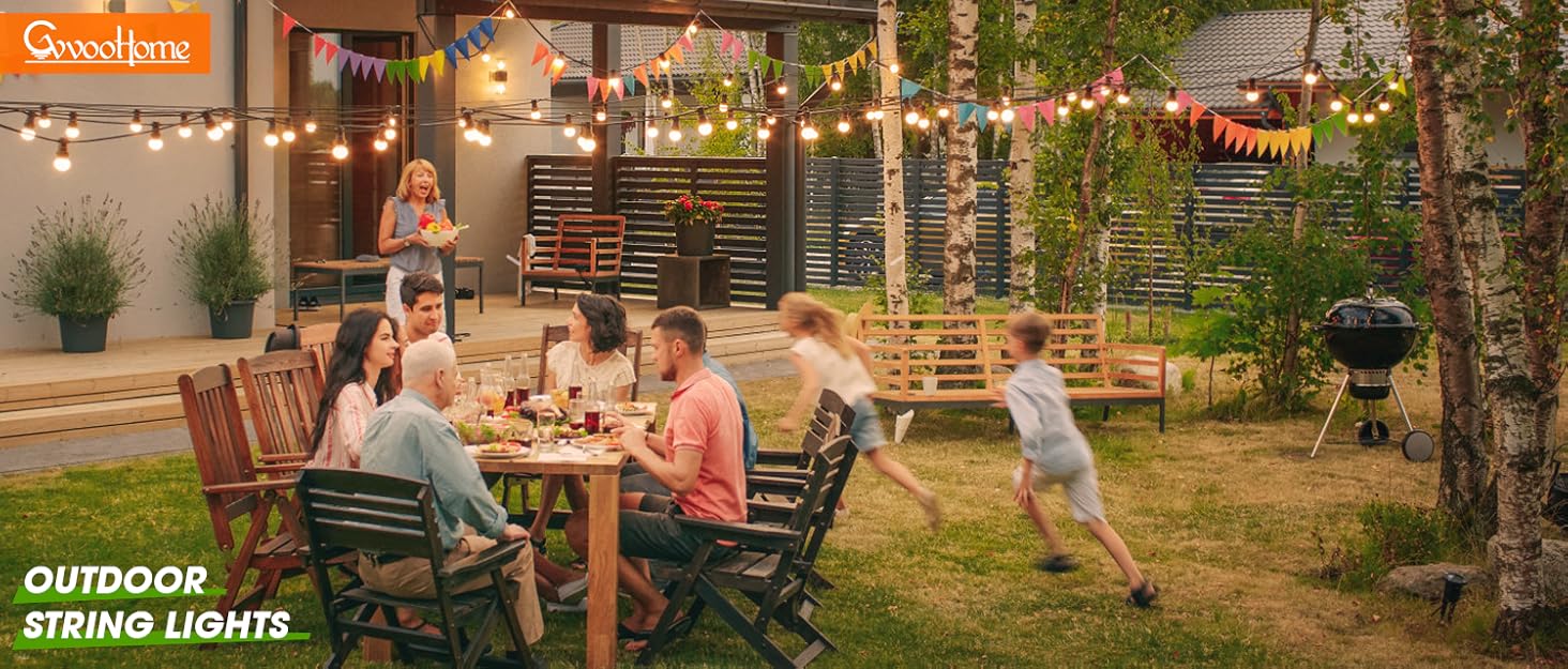 GvvooHome S14 led bulbs for outdoor string lights
