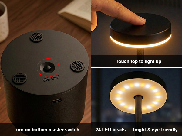 wireless table lamp