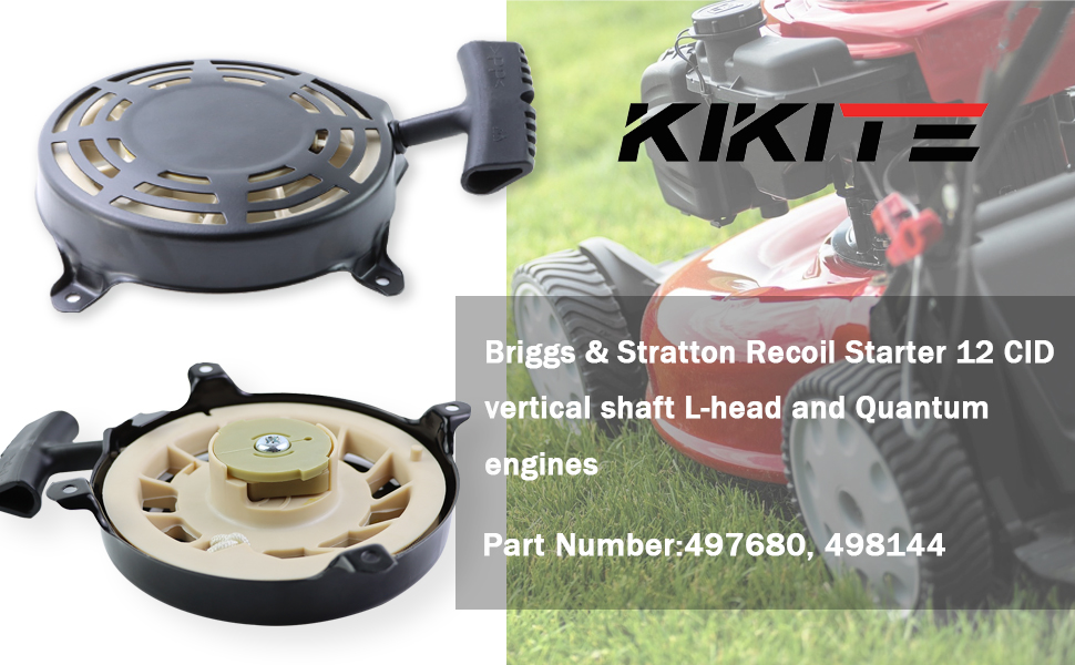 briggs &amp; stratton 497680 498144 recoil starter