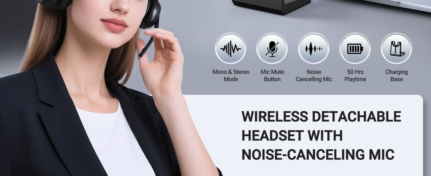wireless headphones for work
