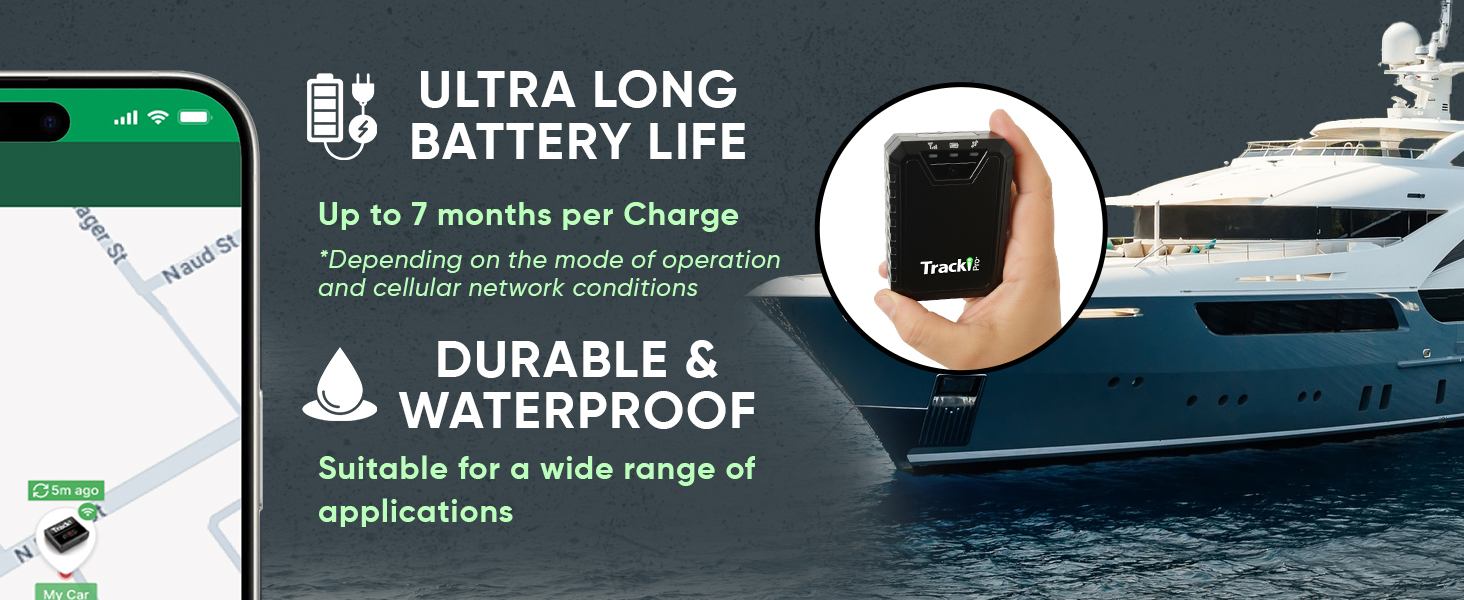 long battery life boat durable waterproof