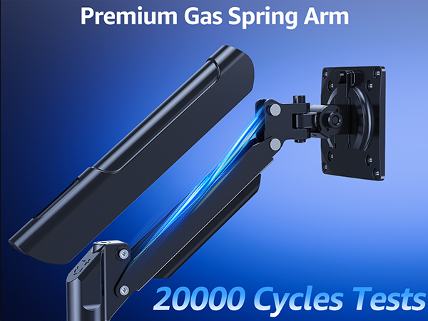 single monitor desk mount