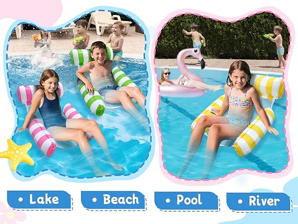 Meegoo 2 Pack Pool Lounge Chairs