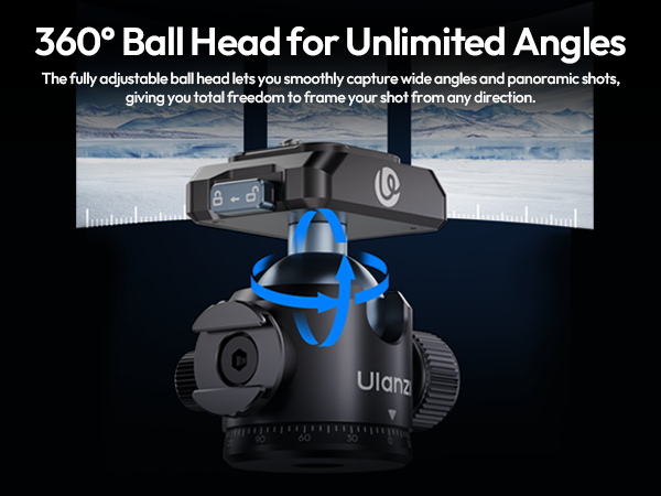 tripod ball head mount