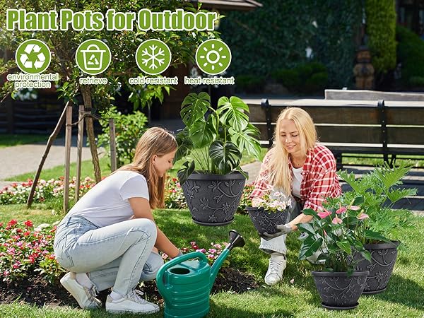 Flower Pots Planters for Outdoor