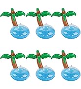 Kleeblatt Pool Drink Floaties, Inflatable Drink Holders Floating Cup Holders Drink Floats for Poo...