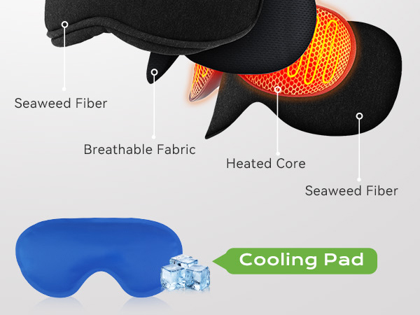 Seaweed Cotton Eye Mask
