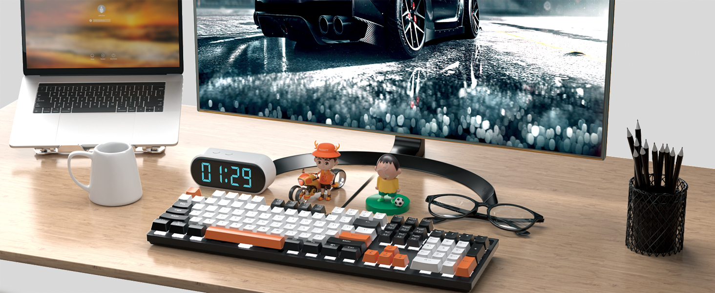 Full-sized Anti-Ghosting Gaming Keyboard