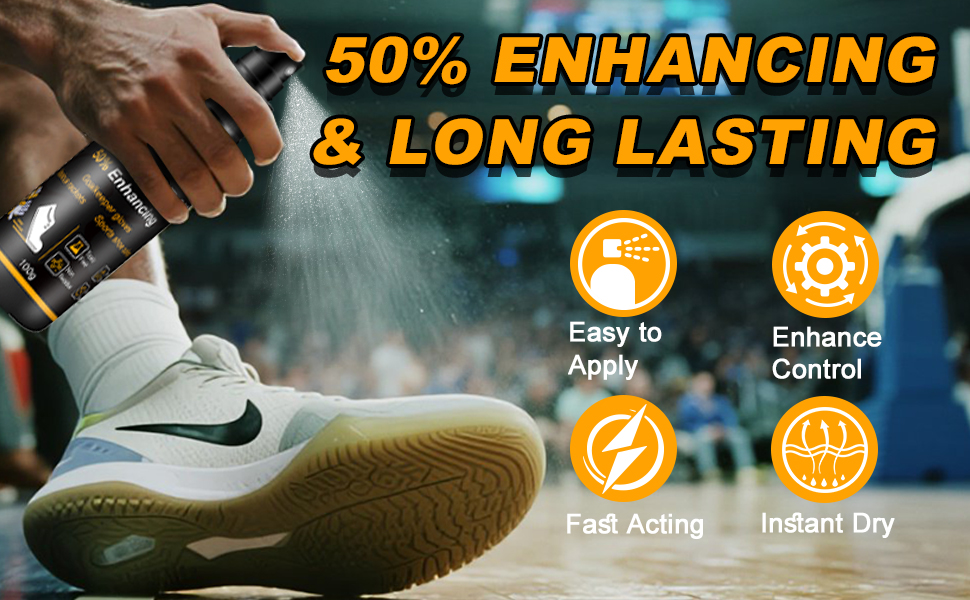 shoe grip spray basketball grip