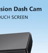 VIRROW X5 Dash Cam Front and Rear 4K + 2.5K