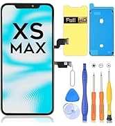 Ayake Screen Replacement for iPhone Xs Max, 6.5-inch LCD Display Full HD and Touch Digitizer Asse...