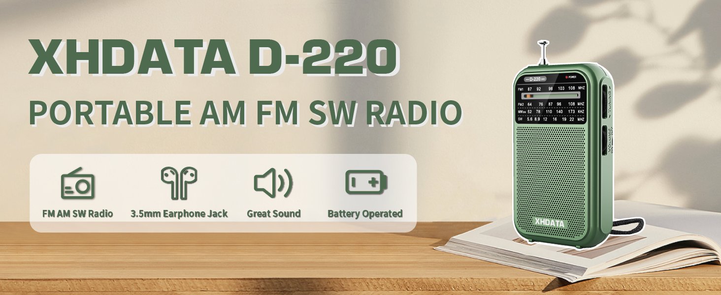 radios portable am fm