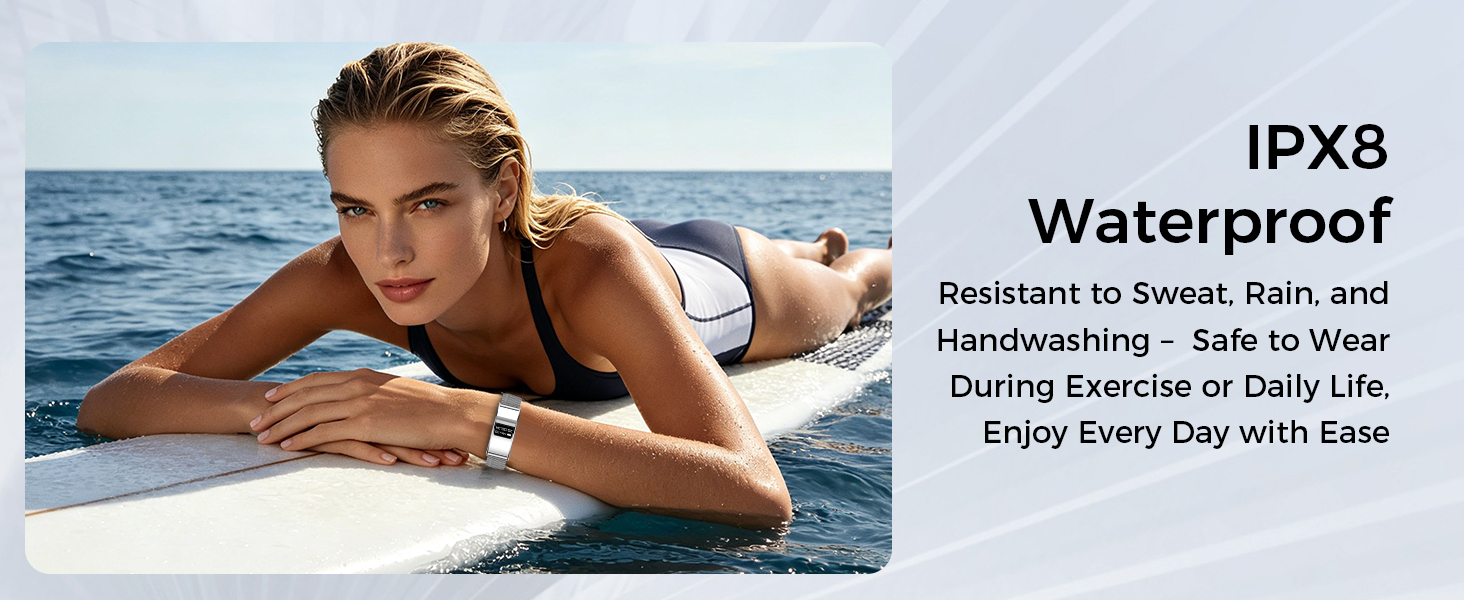 IPX8 waterproof smartwatch for daily use