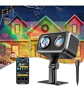 Govee Outdoor Projector Light, Laser and Aurora Star Projector Light for Indoor and Outdoor Decor...