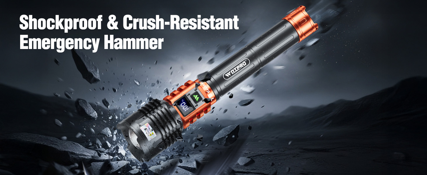 bright flashlight rechargeable