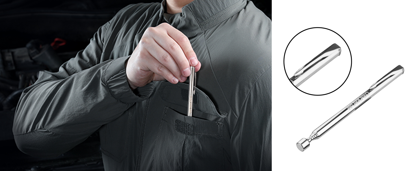 telescoping magnetic pickup tool