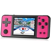 TEBIYOU 32 Bit Handheld Games for Kids Built-in 139 Video Games, 3.0" IPS Screen Rechargeable Tra...