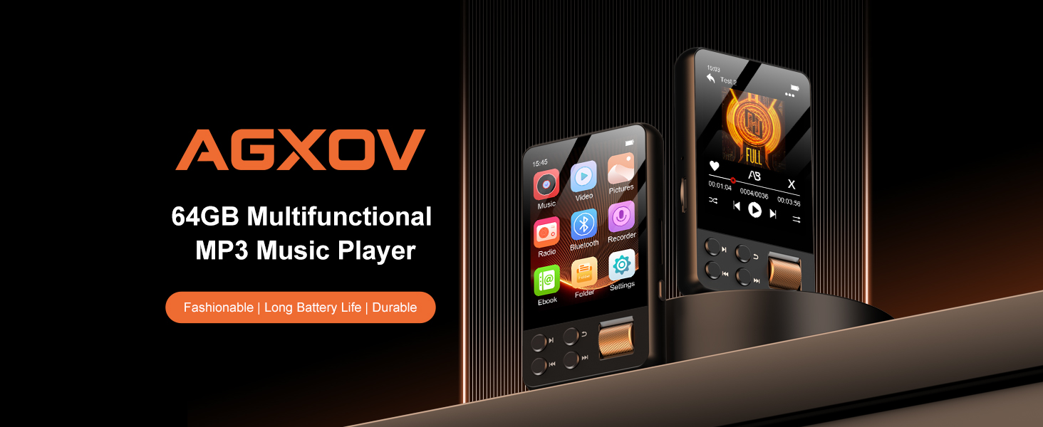AGXOV MP3 Music Player