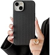 FABSPARK Case for iPhone 13/iPhone 14,Cute 3D Laid Braid Woven Pattern Desgin Solid Color Girls C...