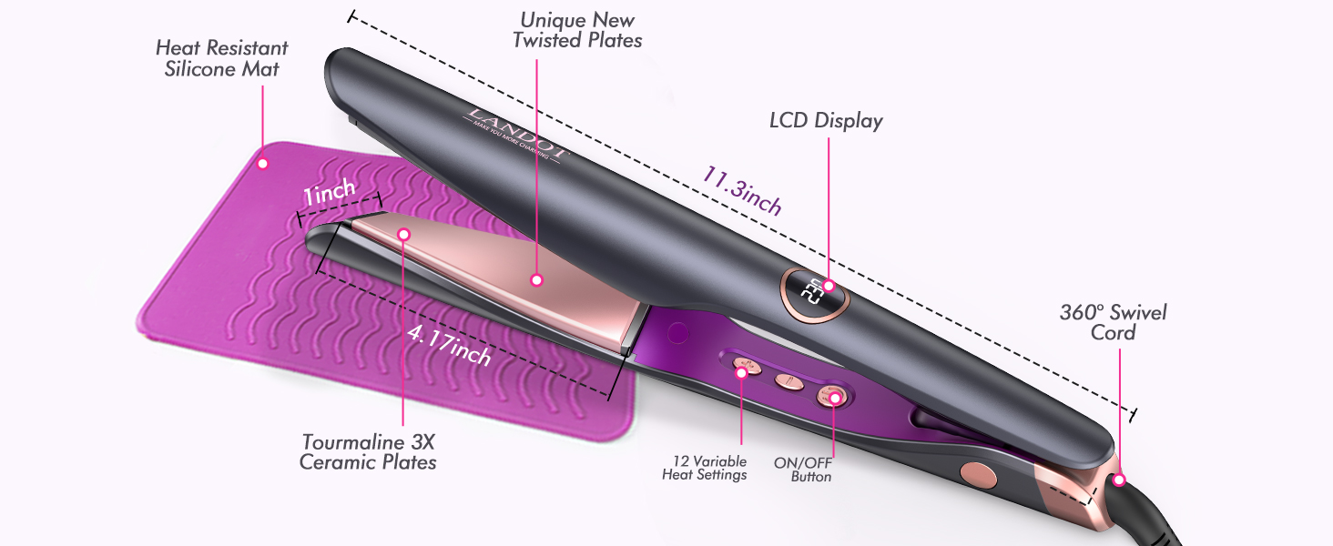 hair straightener and curler