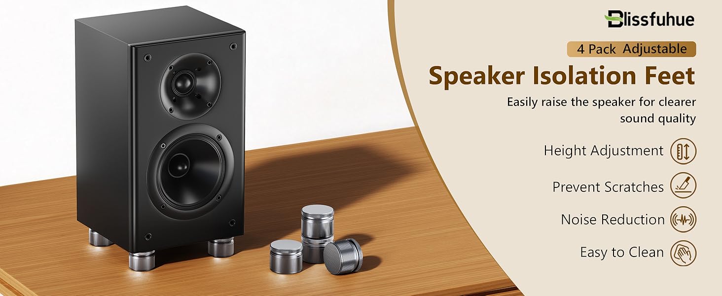 Speaker Isolation Feet