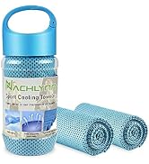 NACHLYNN 2pcs Cooling Towels for Neck and Face 40"x12" Instant Cooling Ice Towels Microfiber Towe...