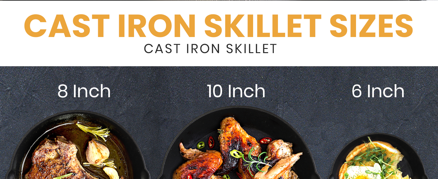 cast iron skillets
