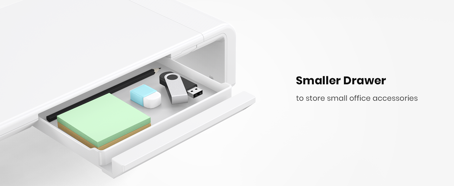 Monitor Riser with Drawer