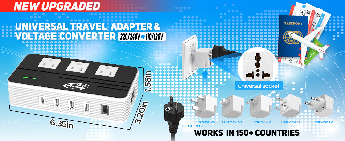 voltage converter us to europe