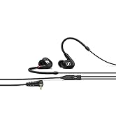 Sennheiser Professional IE 100 PRO Dynamic In-Ear Monitoring Headphones, Black