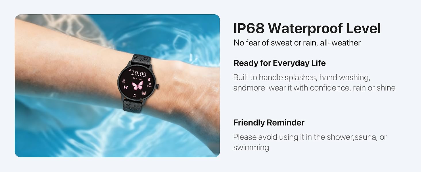 waterproof watches for women men