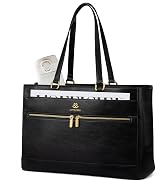 LOVEVOOK Laptop Bag for Women,15.6 Inch Vintage Work Tote Bags for Women