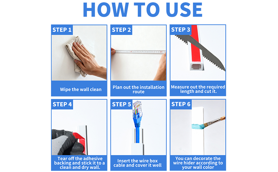 80in One-Cord Cable Concealer