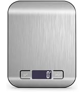 QP Food Scale,Kitchen Scale Digital Weight Grams and Ounces for Cooking. | 22lb/10KG,7 Units,LCD ...