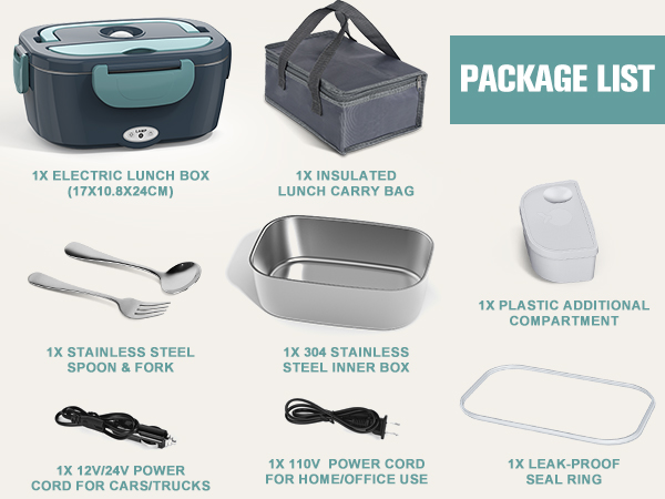 lonchera eléctrica portátil