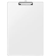 Macroclo Extra Large 11x17 Clipboards, Clear Plastic Drawing Boards with Low Profile Clip Horizon...