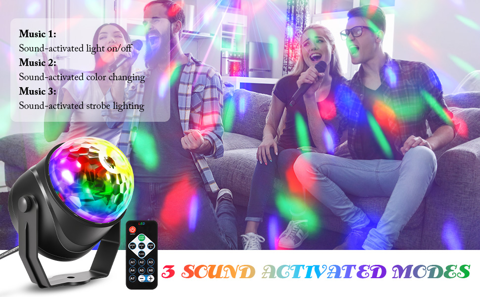 music sound activated