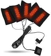Heated Butt Pad USB, USB Heating Pad for Coat, USB Electric Cloth Heater, USB Toy Heater,Small He...