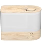 MEGAWISE SK7620-6L Ultrasonic Air Humidifier 6L Top Fill Quiet | Easy Maintenance: Clean the tank...