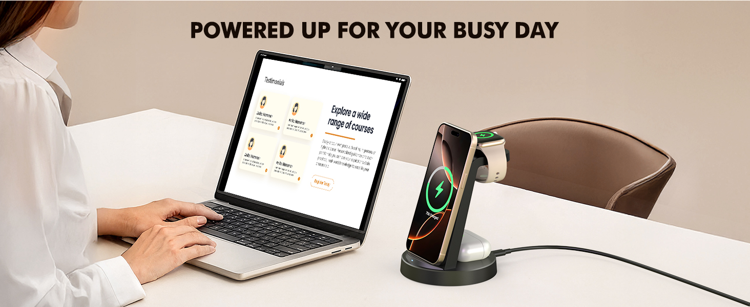 3 in 1 charging station