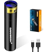 DARKBEAM UV Flashlight 365nm Light Blacklight, Mini But Powerful Woods Lamp USB-C Rechargeable, L...