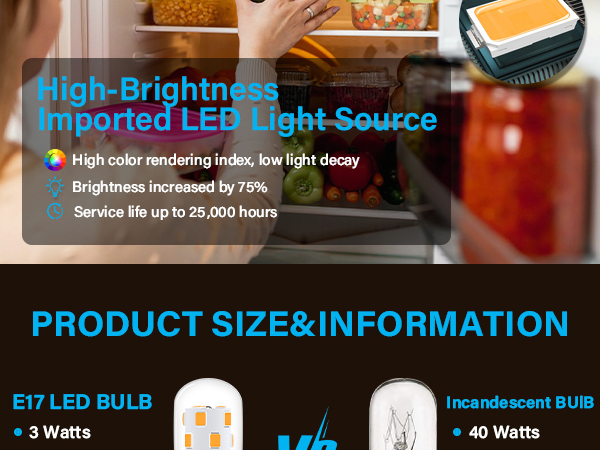 microwave bulbs over stove 40w