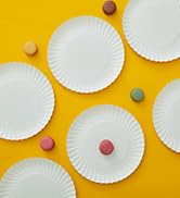 uncoated paper plates
