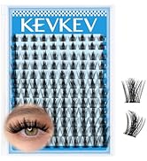 Lash Clusters California Sunset Manga Style Volume Soft 144Pcs 8-18mm Mix Eyelash Clusters DIY La...