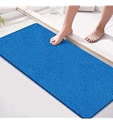 Shower Mats Non Slip, 15.7×36 Inch, Bath Mat for Shower, Loofah Mats for Shower and Bathroom, Qui...