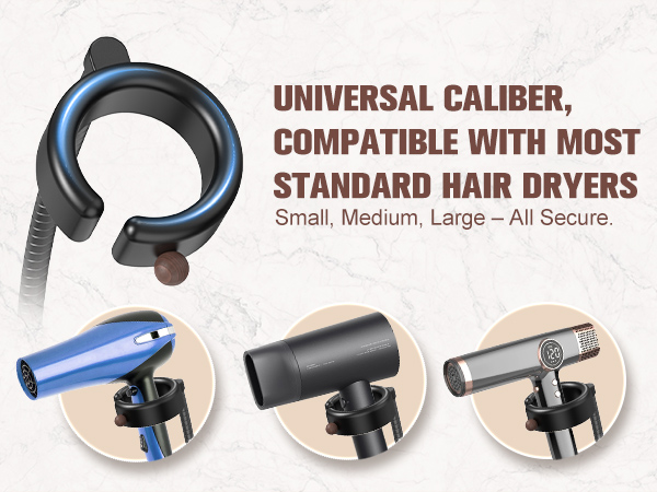 Hands Free Hair Dryer Holder