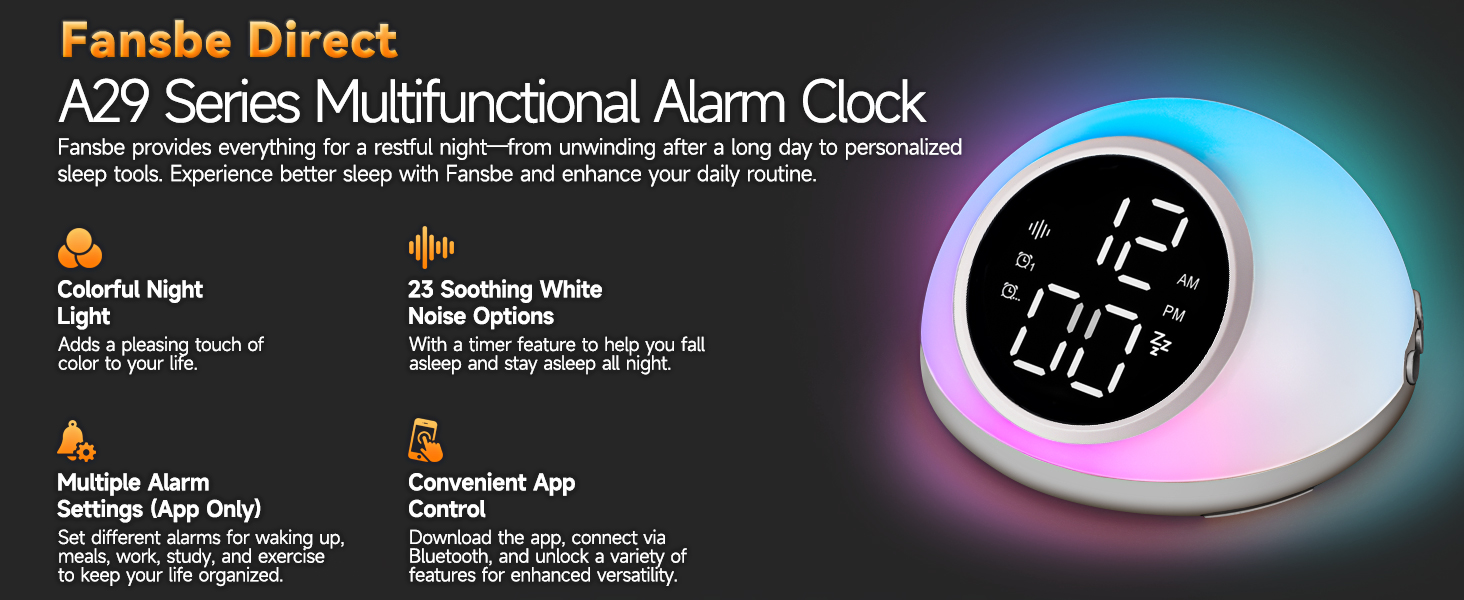 Alarm Clock for Bedroom