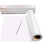Heat Transfer Vinyl White HTV Rolls - 12